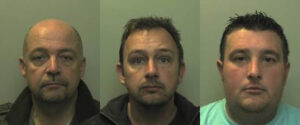 Simon Foster, aged 49, Stuart Cox, 40 and Johnathan Husselbee, 37