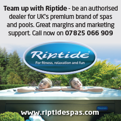 Riptide Spas side advert